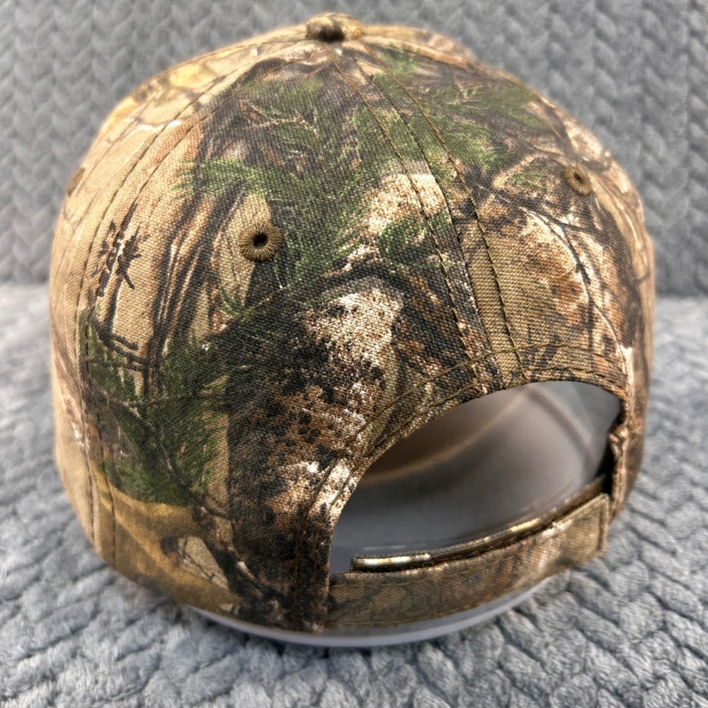 Discount Tire Logo Mens Camo Realtree Baseball Cap Adjustable Hook Loop OSFM - Picture 3 of 14